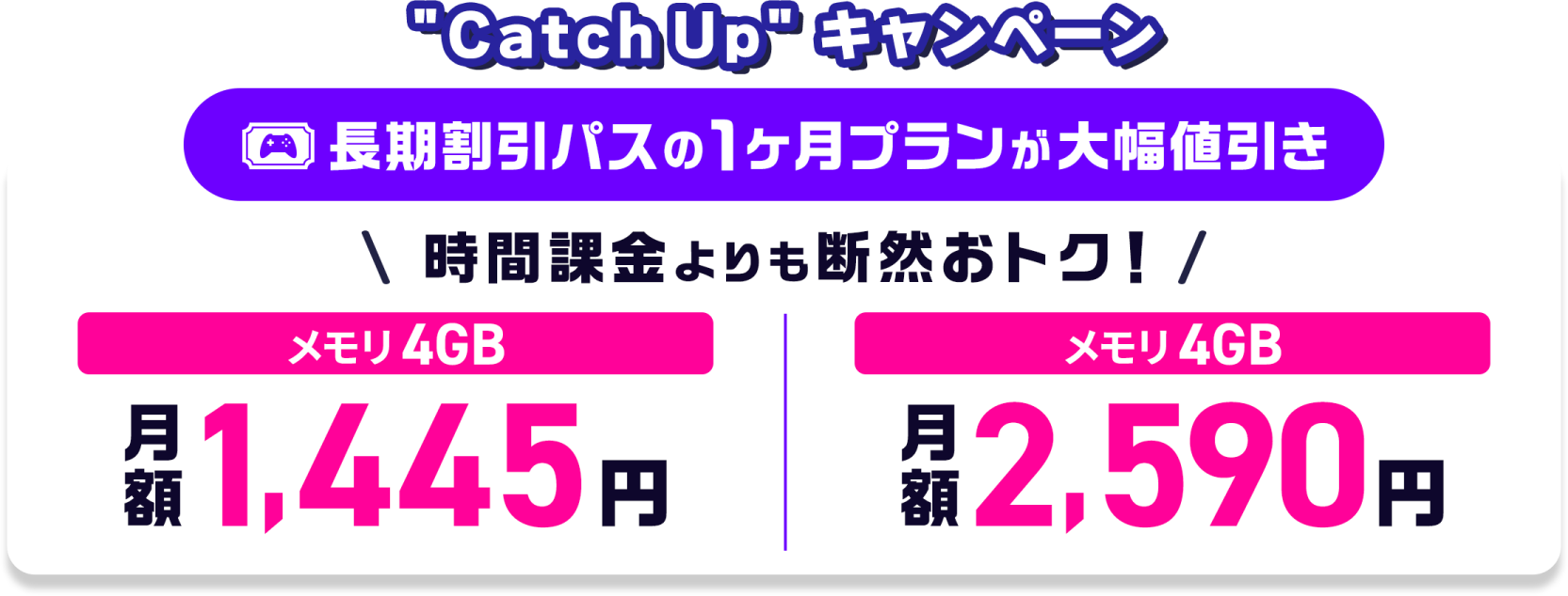 ConoHa for GAMEが最大79%OFF、月額394円～使える！今なら長期割引パスがおトク！