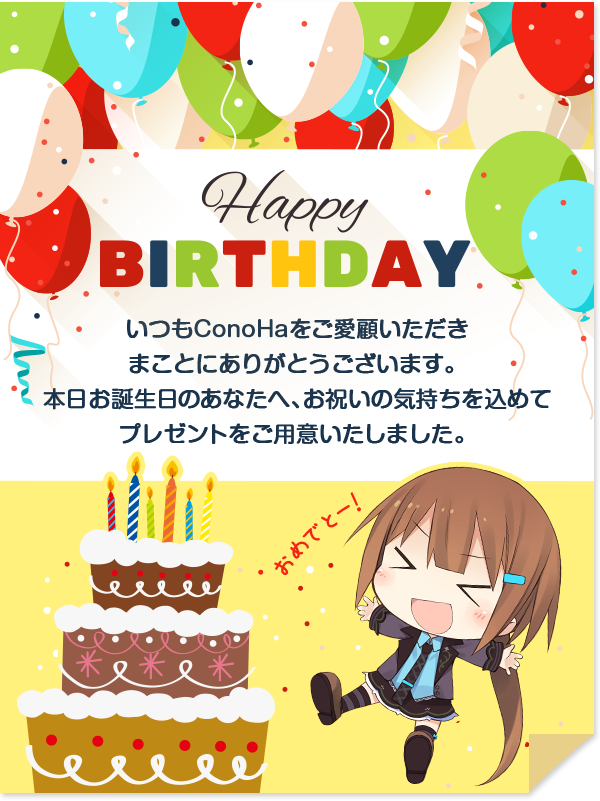 Happy BIRTHDAY